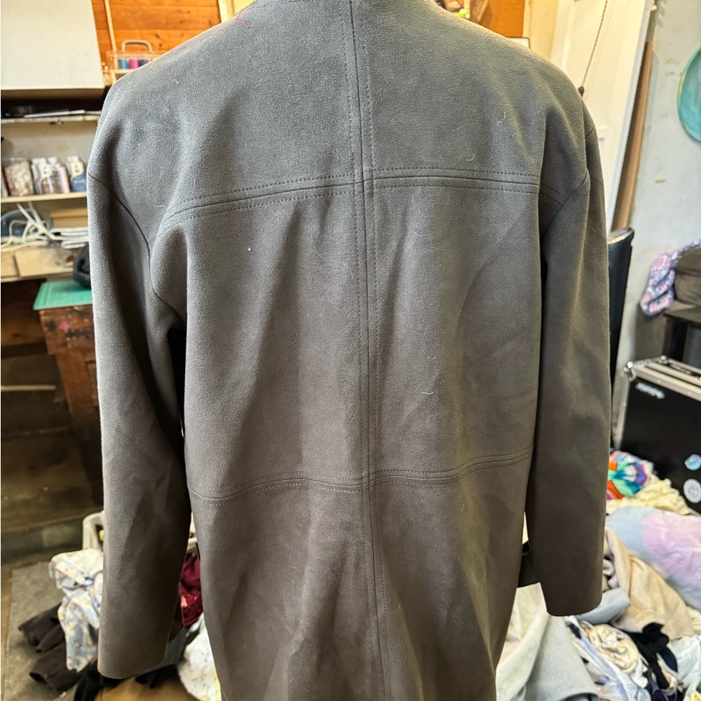 Suede coat - Picture 5 of 6